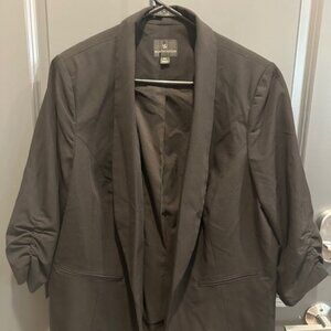 Worthington 2X Black Dress Jacket
